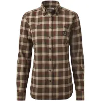 Chevalier Heron Flanellipaita Naisten, 36W, Holly Green Checked