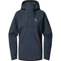 Haglöfs Women's Korp Proof Jacket Tarn Blue Sadetakit M