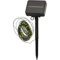 Sirius Home LED-aurinkovaloketju Knirke Solar 15,9 m 160 LEDiä, Metalli