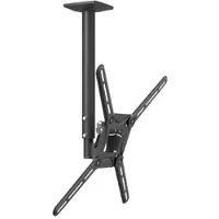 Barkan 3500B mounting kit - full-motion - for TV - black - Max 160 kg - recommended for 65"