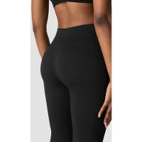 ICANIWILL Ribbed Define Seamless V-shape Tights Black