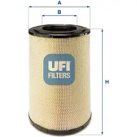 Ufi Ilmansuodatin 27.B76.00