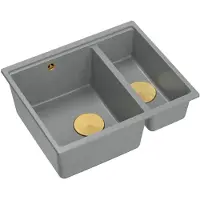 Quadron Logan 150 Grey Metallic graniitti pesuallas