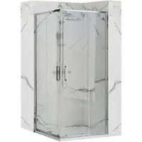 REA Punto suihkukaappi 80x80 kromi