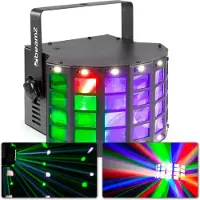 Beamz DerbyStrobe LED ja DMX
