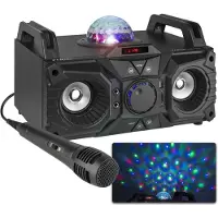Fenton Stereojärjestelmä KAR100 100W Music Center akulla ja Bluetoothilla
