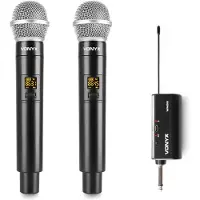 VONYX WM552 Kaksi langatonta mikrofonia Plug-and-Play UHF