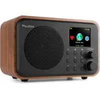 Audizio Vicenza internetradio Dab+, Fm, Bluetooth, akku, ruskea
