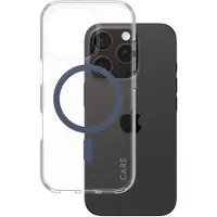 PanzerGlass CARE by  Urban Combat Case Transparent w. Blue MagSafe iPhone 16 Pro, Suojus, Apple, Apple - iPhone 16 Pro, Läpinäkyvä (1366)
