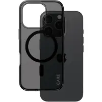 PanzerGlass CARE by  Smokey Case w. Black MagSafe iPhone 16 Pro, Suojus, Apple, Apple - iPhone 16 Pro, Musta (1350)