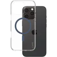 PanzerGlass CARE by Urban Combat MagSafe -suojakotelo, Apple iPhone 16 Pro Max, kirkas / sininen