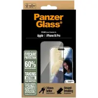 PanzerGlass EyeCare -suojakalvo, Ultra-Wide Fit, Apple iPhone 16 Pro