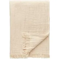 Decotique Crinkle Viltti 130x170 Cm Nature - Huovat & Peitteet Puuvilla Luonnonvaalea - OH-02