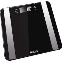 Sogo Bab-ss-3980 150kg Scale Musta