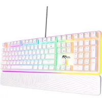 Royal Kludge RK918 White, Red Switch, US