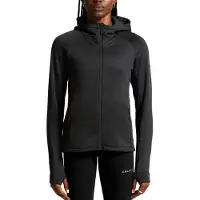 Craft Women's Adv Explore Power Fleece Hood Jacket Black XL