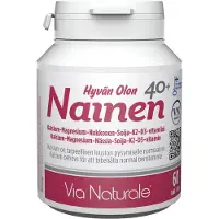 Via Naturale Hyvän Olon Nainen 40+ ravintolisä