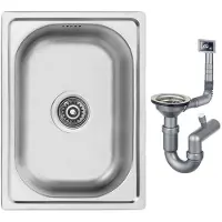 Kuchinox Keittiön teräsallas Mini 35x48