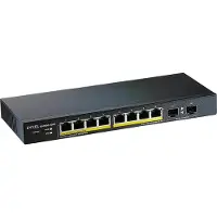 Zyxel GS1900-10HP Switch 8-port Gigabit PoE+