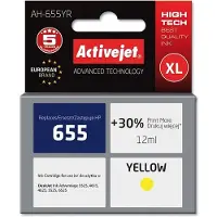 ActiveJet AH-655YR muste (korvaa HP 655 CZ112AE:lle; Premium; 12 ml; keltainen)