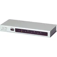 Aten VS481B, HDMI-switch, 4 ingångar - 1 utgång, UHD/4K, silver