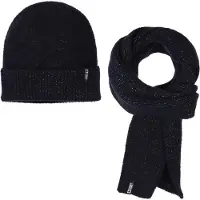 Tumble 'n dry Tnd Beanie & Scarf Girls - Navy - M/L