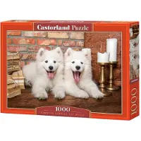Castorland Samoyed Puppies Say Hello 1000p palapeli