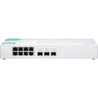 Qnap QSW-308S, Hallitsematon, Gigabit Ethernet (10/100/1000)