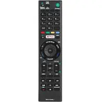 HQ LXP100D TV remote control SONY BRAVIA RMT-TX100D NETFLIX Black (LXP100D)