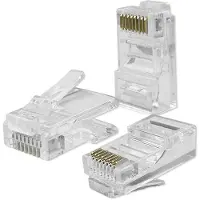 Qoltec RJ45 modular connector CAT6, UTP, 100 pcs (54552)
