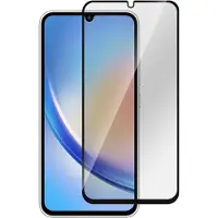 ESTUFF Täysikokoinen karkaistusta lasista valmistettu näytönsuoja Samsung Galaxy A34 Titan Shield, ES504094