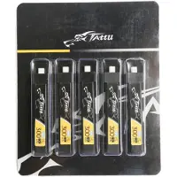 Gens ace LiPo 300mAh 3.8V 75C 1S1P HV BT2.0.5 battery (5pcs)