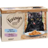 Feringa 12x70g Juicy Fillet lajitelma kissan märkäruoka