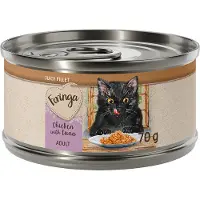 Feringa 24x70g Juicy Fillet kana & tonnikala kissan märkäruoka