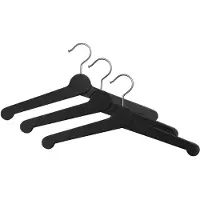 Essem Design , 3-pakkaus Nostalgi Vaateripustin Musta
