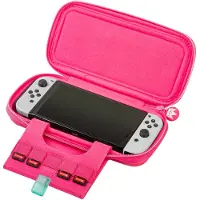 BigBen Interactive Deluxe Travel Case (Princess Peach Showtime)
