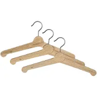 Essem Design , 3-pakkaus Nostalgi Vaateripustin Tammi