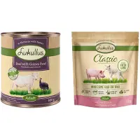 Lukullus 6x800g Naturkost Adult nauta & helmikana viljaton