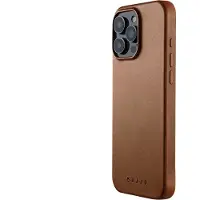 Mujjo iPhone 16 Pro Max suojakuori (vaaleanruskea)