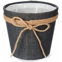 Ibergarden Pot Lasso Harmaa Kangasmuovi (15 X 14 X 15 Cm)