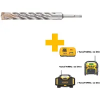 Dewalt Betoniporanterä DT9611-QZ; SDS-plus; 25x200/250 mm