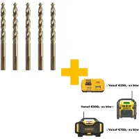 DeWalt Metalliporanterä DT4944-QZ; 10,5x87/133 mm; 10 kpl.