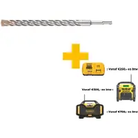 DeWalt Betoniporanterä Extreme2; 18x300 mm; SDS-plus