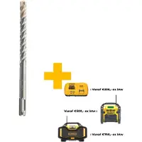 DeWalt SDS PLUS -PORA 10 x 210 mm XLR 4-TERÄINEN