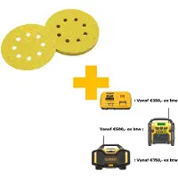 DeWalt Hiomapaperi DT3118-QZ; 125 mm; K320; 25 kpl.