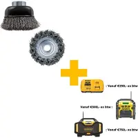 DeWalt Kuppiharja DT3489-QZ; M14; 100 mm