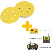 DeWalt Hiomapaperi DT3132-QZ; 150 mm; K60; 25 kpl.