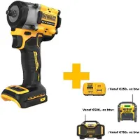 DeWalt 3/8" 18V akkukäyttöinen iskevä jakoavain DCF923N