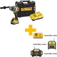 DeWalt Iskupora / ruuvinväännin DCD1007WW1T-QW; 1x8,0 Ah akku
