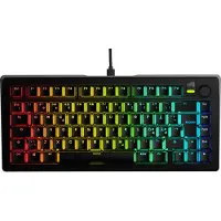 Glorious GMMK 3 75% Pre-Built -mekaaninen pelinäppäimistö - Fox Linear, musta